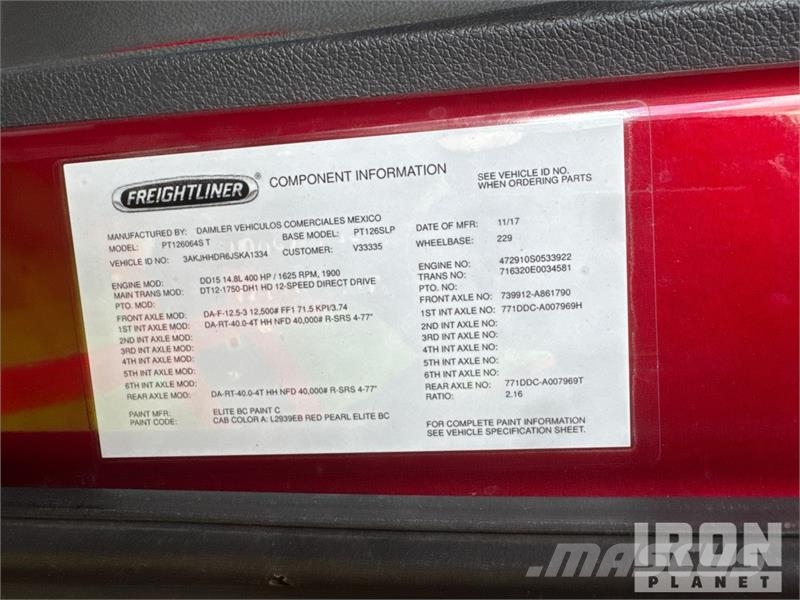 Freightliner Cascadia 126 Tractores (camiões)