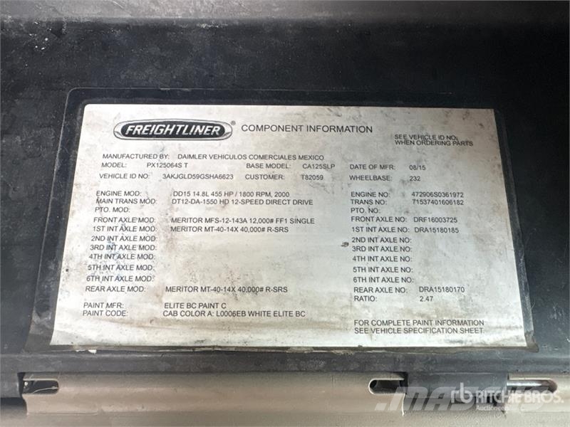 Freightliner Cascadia 125 Tractores (camiões)