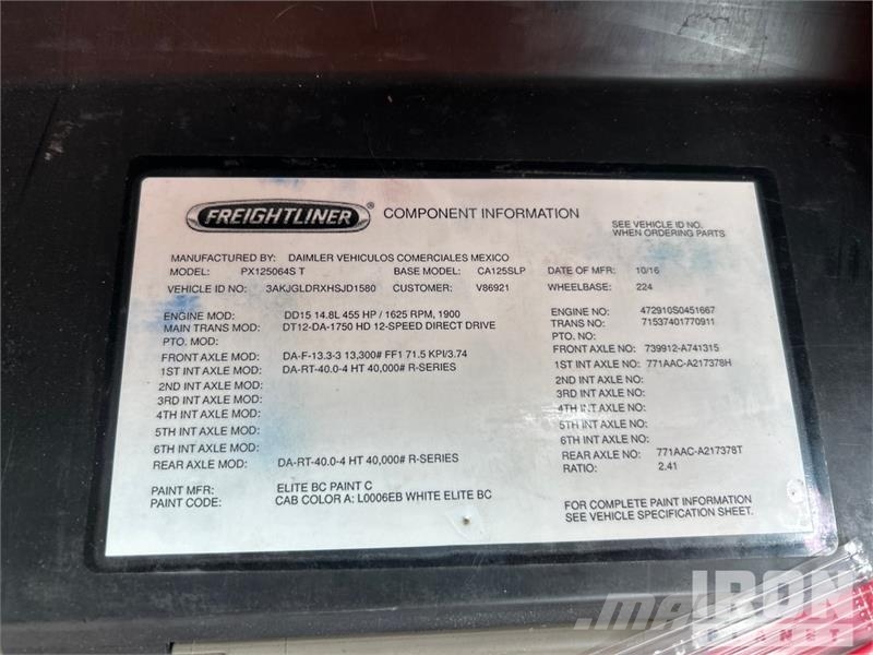Freightliner Cascadia 125 Çekiciler