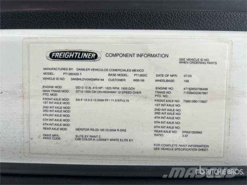 Freightliner Cascadia 126 Тягачі