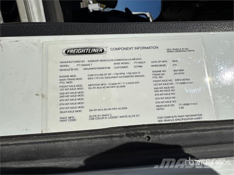 Freightliner Cascadia 126 Тягачі