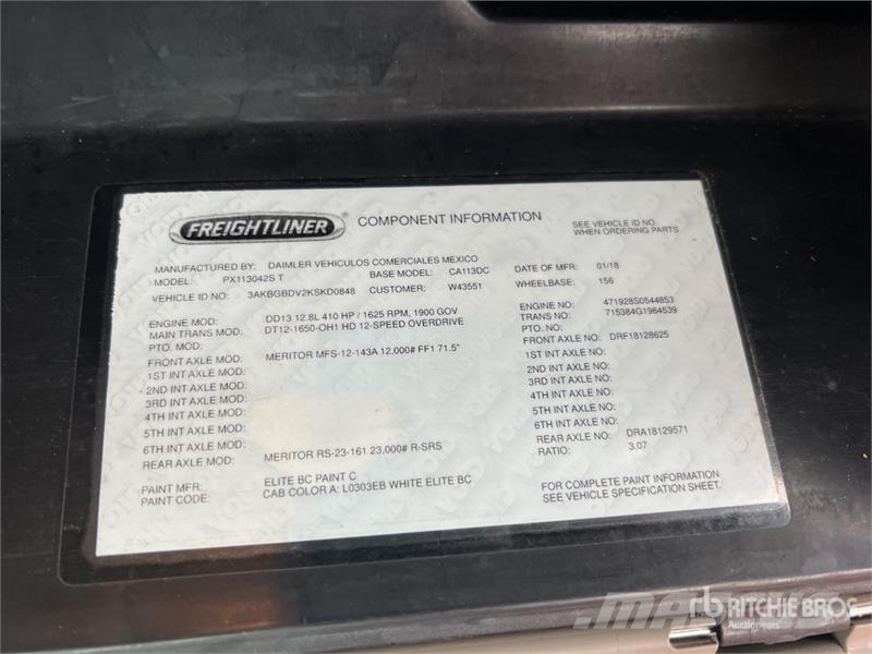 Freightliner Cascadia 113 Prime Movers