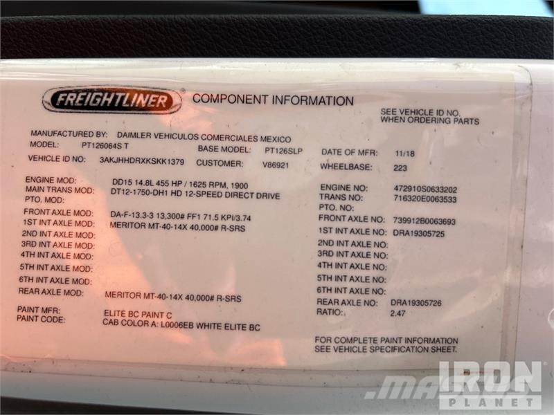 Freightliner Cascadia 126 Çekiciler