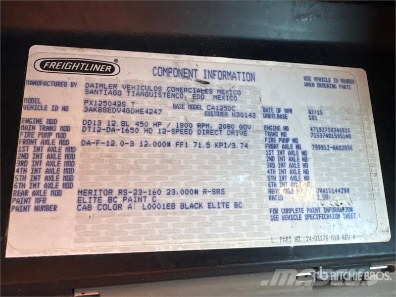 Freightliner Cascadia 125 Motrici e Trattori Stradali