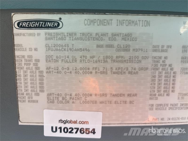 Freightliner Columbia 120 6x4 T/A Day Cab Truck Tractor Vlačilci