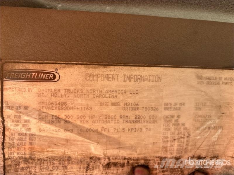 Freightliner M2 106 Kabiinid