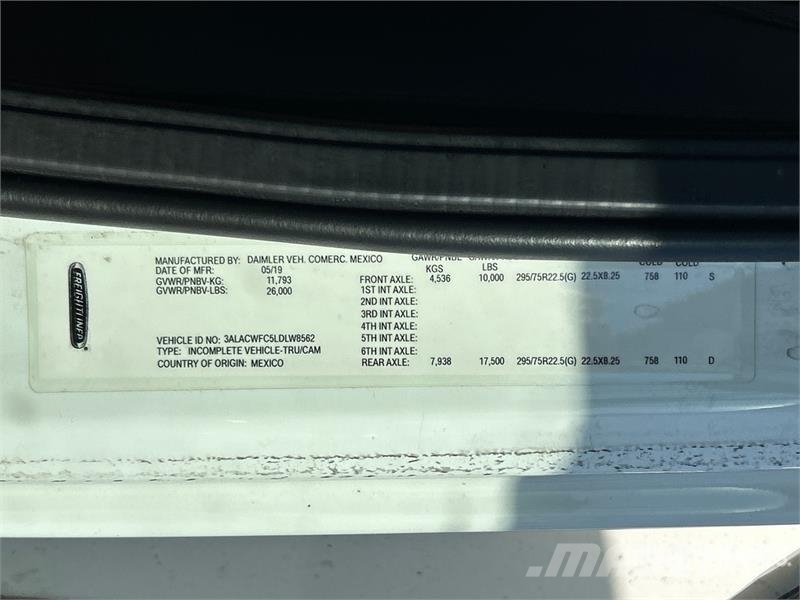 Freightliner M2 106 4x2 Van Truck Furgons