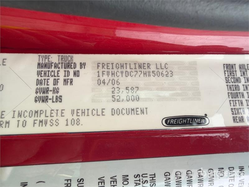 Freightliner M2 106 6x4 Tow Truck مركبات إصلاح الأعطال