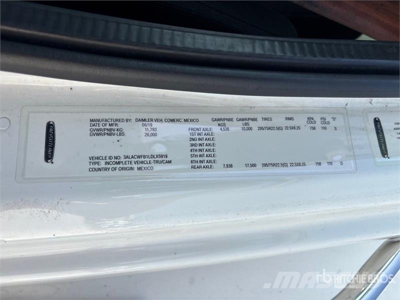 Freightliner M2106 4x2 Van Truck (Inoperable) Sunkvežimiai su dengtu kėbulu