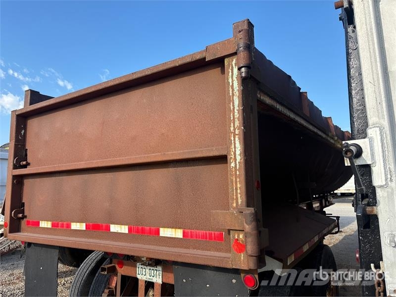 Fruehauf 24 ft T/A Quarter Frame End Dump Trailer Sora- ja kippiperävaunut