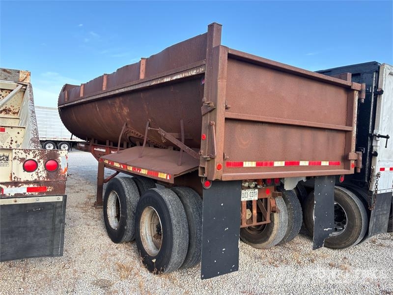 Fruehauf 24 ft T/A Quarter Frame End Dump Trailer Sora- ja kippiperävaunut