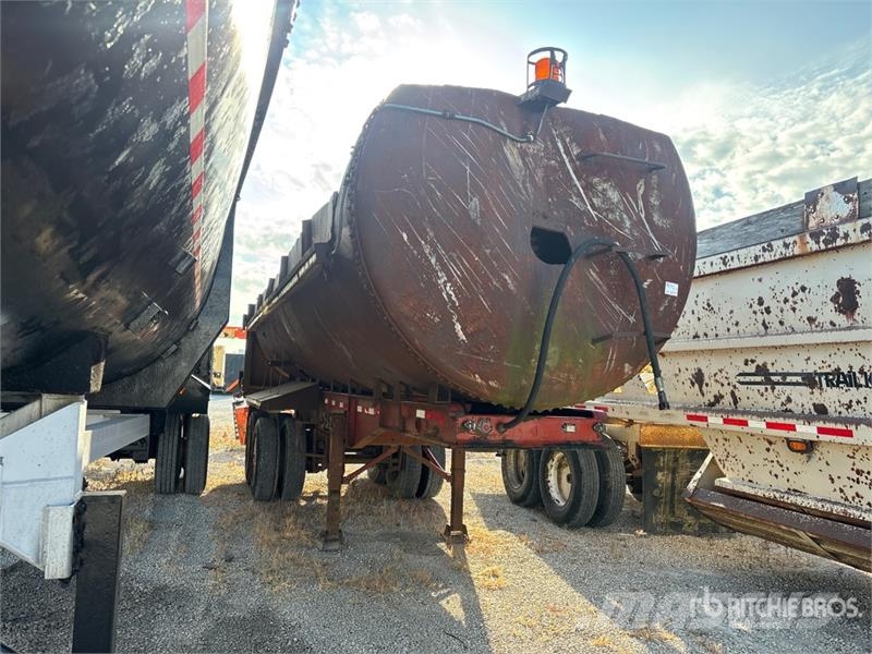 Fruehauf 24 ft T/A Quarter Frame End Dump Trailer Sora- ja kippiperävaunut