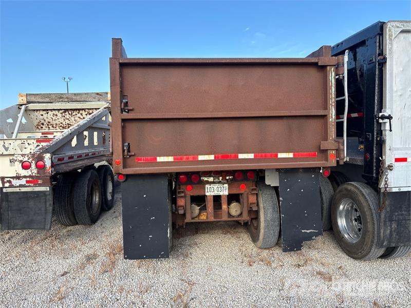 Fruehauf 24 ft T/A Quarter Frame End Dump Trailer Sora- ja kippiperävaunut