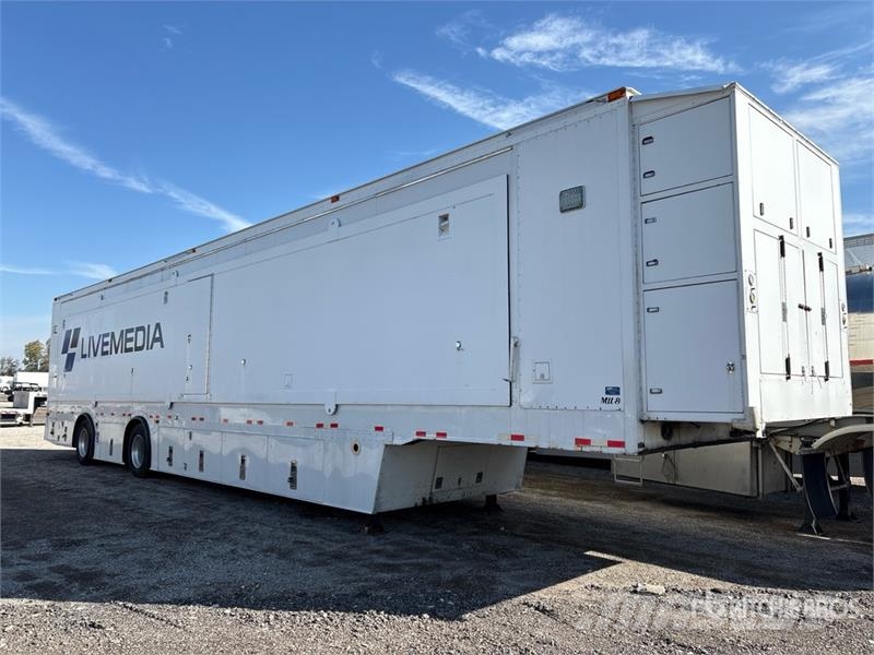  G & A 606 53 ft T/A Multi media trailer Enclosed T Prikolice zabojniki