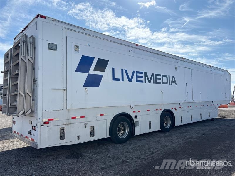  G & A 606 53 ft T/A Multi media trailer Enclosed T Prikolice zabojniki