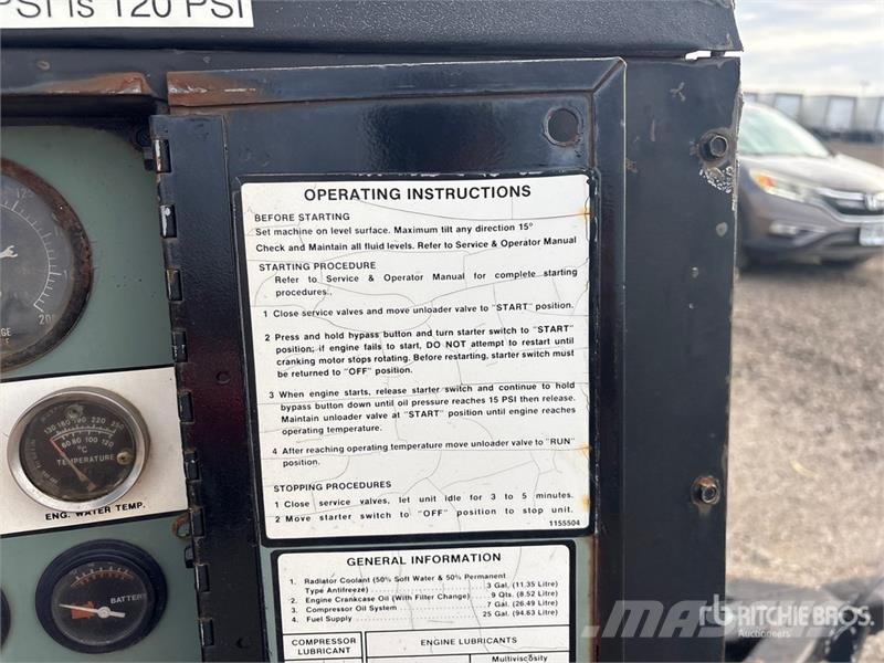 Gardner-Denver Mobile Air Compressor Kompressorer