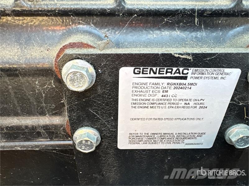 Generac 75 kVA Skid-Mounted Generator Set Naftové generátory