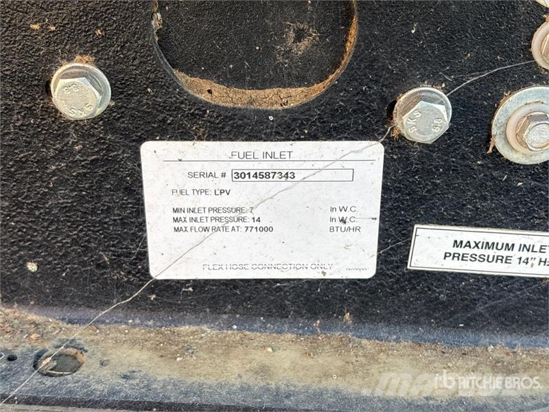 Generac 75 kVA Skid-Mounted Generator Set Naftové generátory