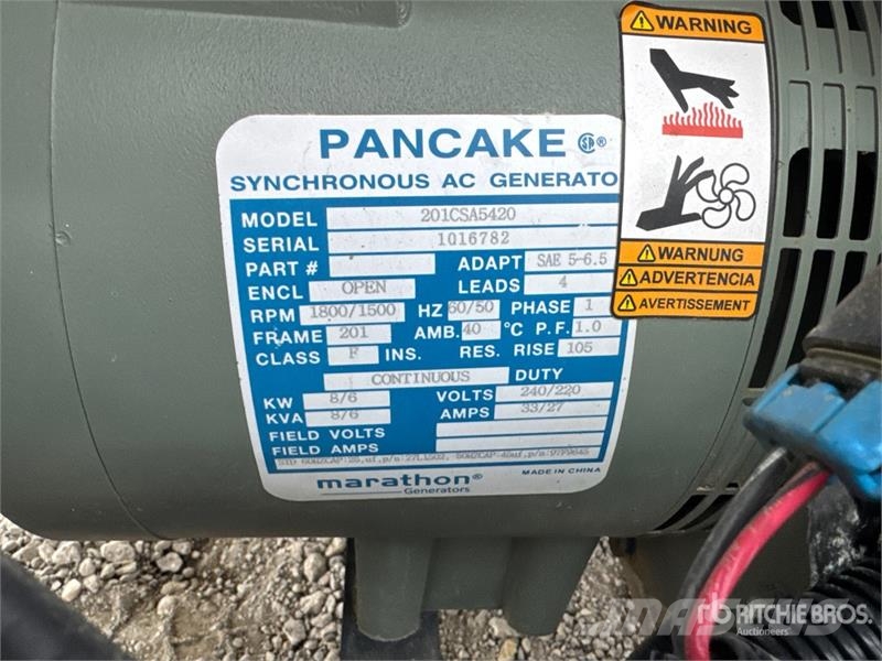 Generac 8 kW Light Tower Fénytornyok