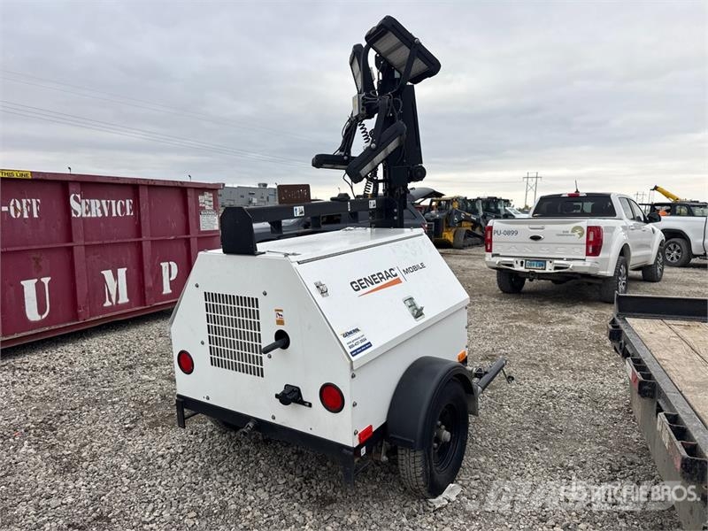 Generac 8 kW Light Tower Fénytornyok