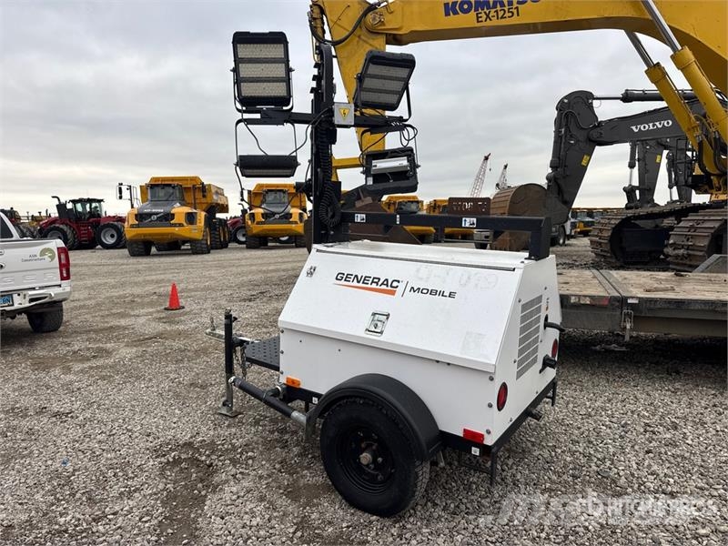 Generac 8 kW Light Tower Fénytornyok