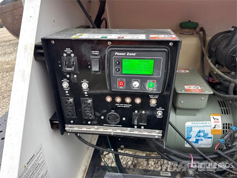 Generac 8 kW Light Tower Fénytornyok
