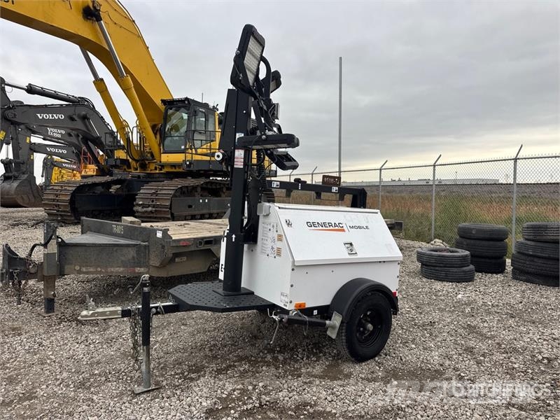Generac 8 kW Light Tower Fénytornyok