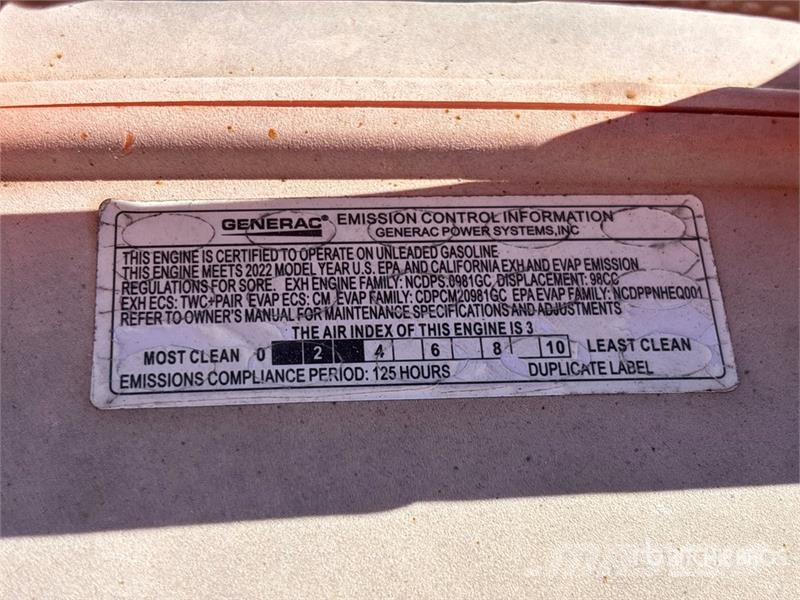 Generac GP2500i Inverter Portable Generator Set Otros Generadores