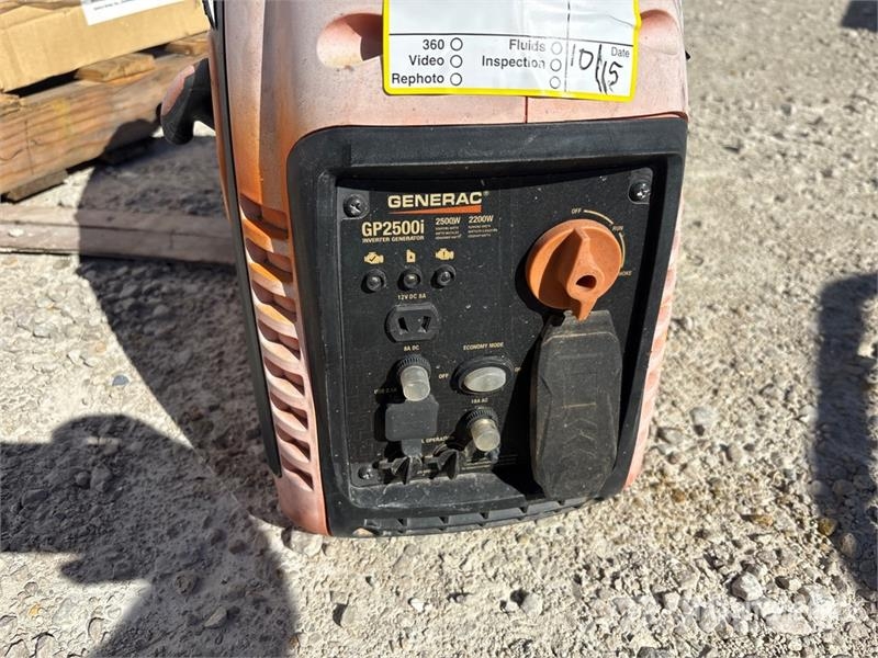 Generac GP2500i Inverter Portable Generator Set Otros Generadores