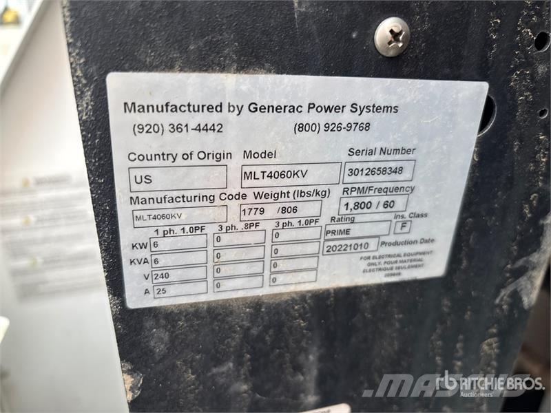 Generac Light Tower أبراج خفيفة