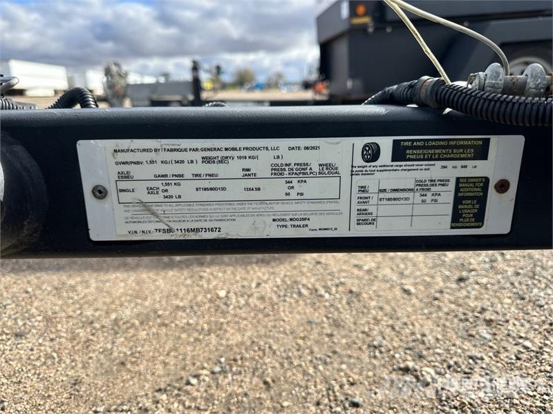 Generac MDG25IF4 17.5 kW Mobile Generator Set Diiselgeneraatorid