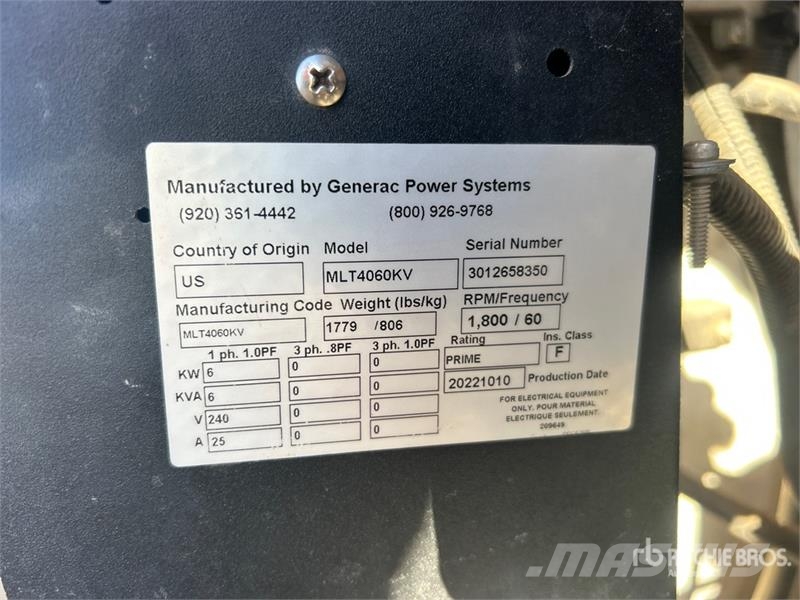 Generac MLT4060KV Light Tower Lichtmasten