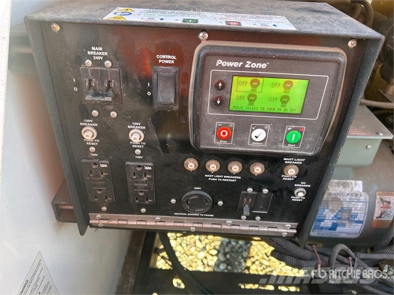 Generac MLT4080KV 8 kW Light Tower Lichtmasten