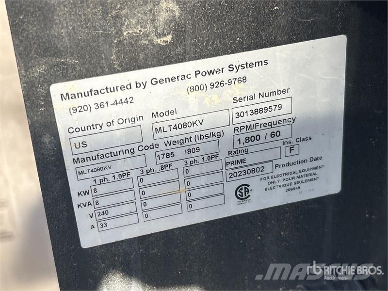 Generac MLT4080KV Light Tower Lichtmasten