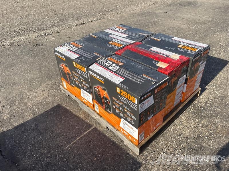 Generac of (6) Generac 2500 Portable Generator Set 기타 발전기