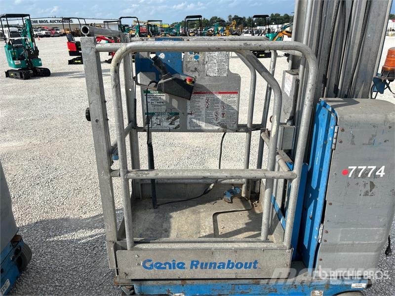 Genie GR-20 Vertical Mast Lift Vertikálne stĺpové výťahy