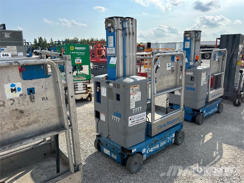 Genie GR-20 Vertical Mast Lift Vertikálne stĺpové výťahy