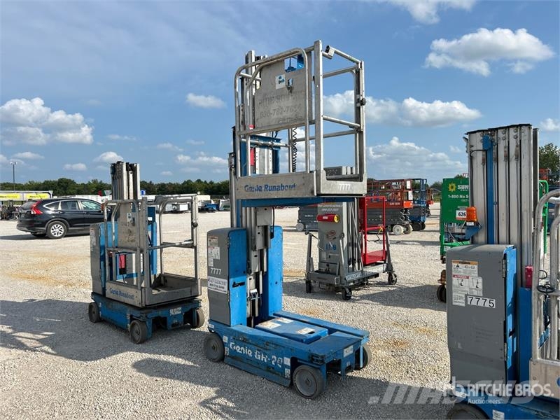 Genie GR-20 Vertical Mast Lift Vertikálne stĺpové výťahy