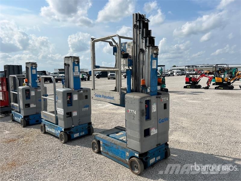 Genie GR-20 Vertical Mast Lift Vertikálne stĺpové výťahy