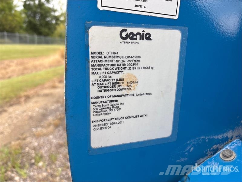Genie GTH-844 Teleskopski viličarji
