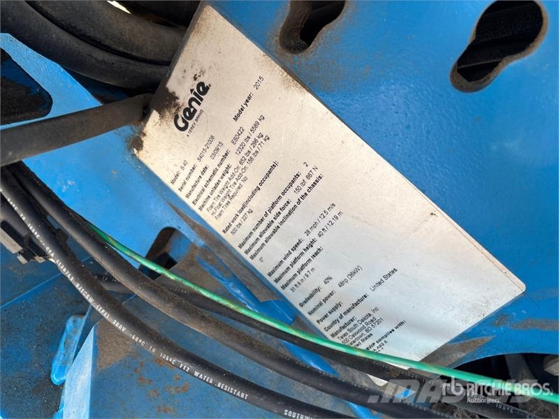 Genie S-40 4WD Diesel Telescopic Boom Lift Nacelles télescopiques