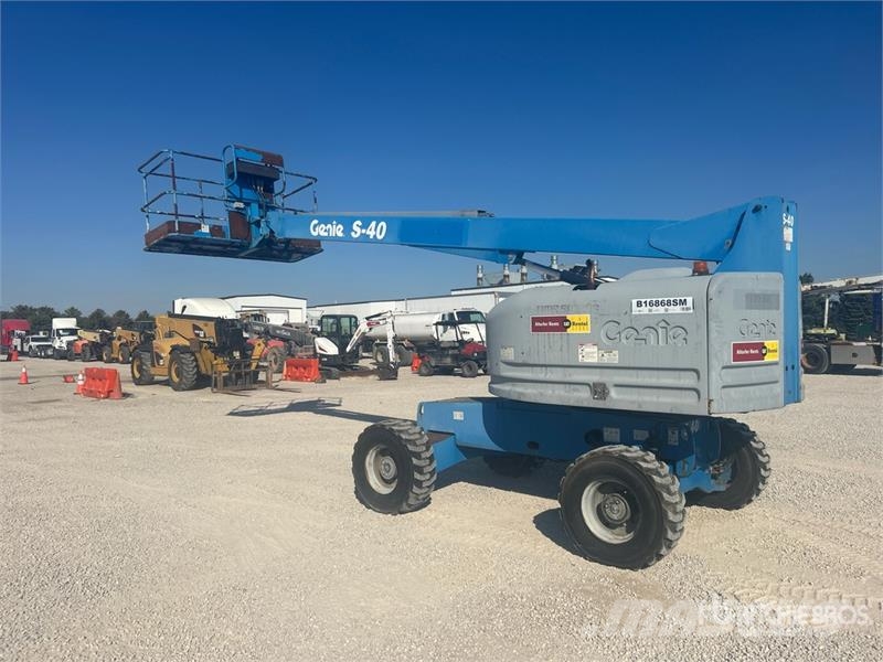 Genie S-40 4WD Diesel Telescopic Boom Lift Plataformas de trabajo telescópica