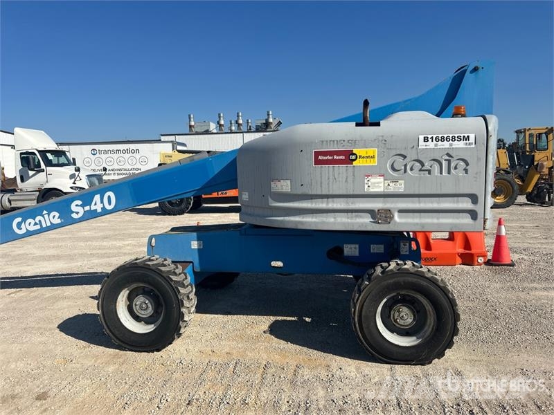 Genie S-40 4WD Diesel Telescopic Boom Lift Plataformas de trabajo telescópica