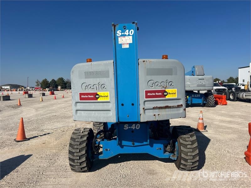 Genie S-40 4WD Diesel Telescopic Boom Lift Plataformas de trabajo telescópica