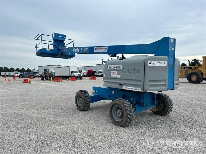 Genie S-40 4WD Diesel Telescopic Boom Lift Teleskopske podizne platforme