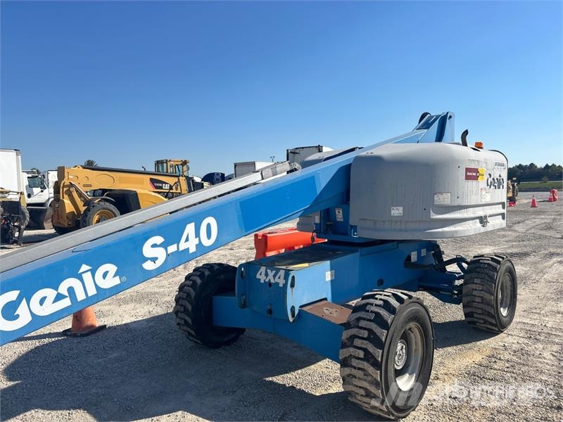 Genie S-40 4WD Diesel Telescopic Boom Lift Plataformas de trabajo telescópica