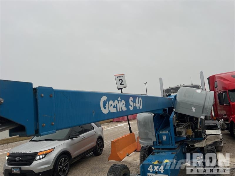 Genie S-40 4WD Diesel Telescopic Boom Lift Teleskopske dvižne ploščadi