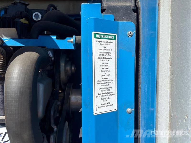 Genie S-40 4WD Diesel Telescopic Boom Lift Teleskopbühnen