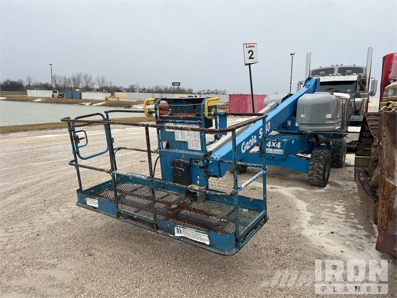 Genie S-40 4WD Diesel Telescopic Boom Lift Teleskopske dvižne ploščadi