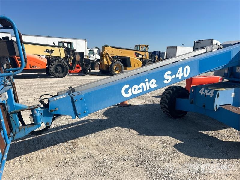 Genie S-40 4WD Diesel Telescopic Boom Lift Plataformas de trabajo telescópica